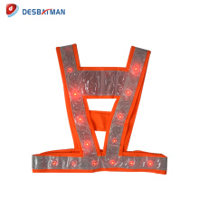 High quality hot sale new series flashing led safety vest